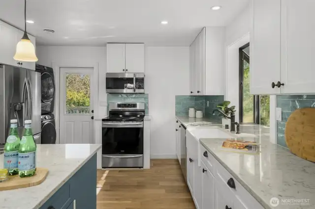 Upper level kitchen