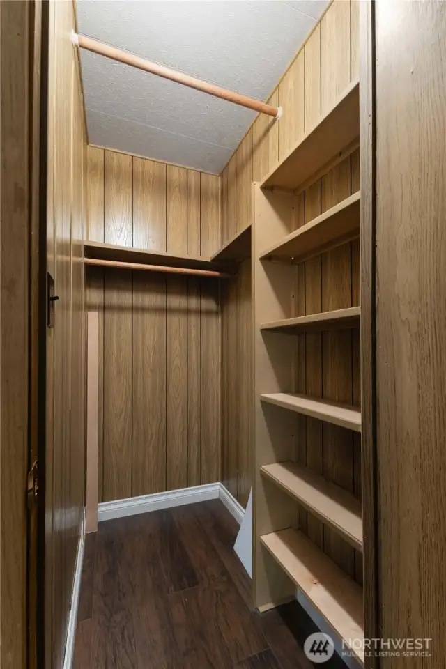 2nd bedroom closet.