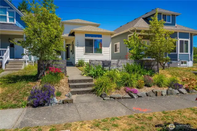 This incredible property is filled with the perfect garden space