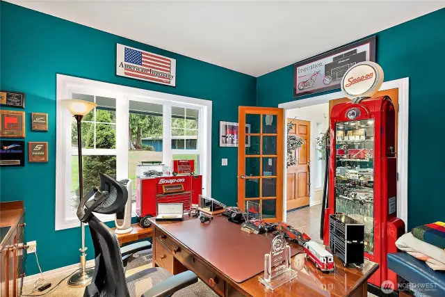 Office on Main with Attached Full Bath