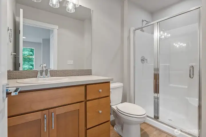 3/4 bath in ADU