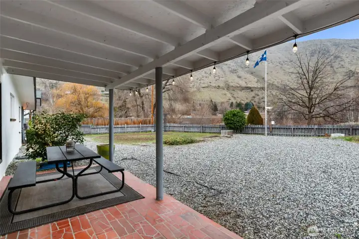 Front Patio river view