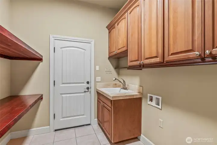 Nice sized laundry room