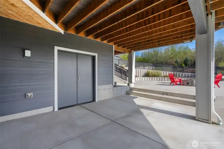 Access to Additional Storage, outside off of Patio.