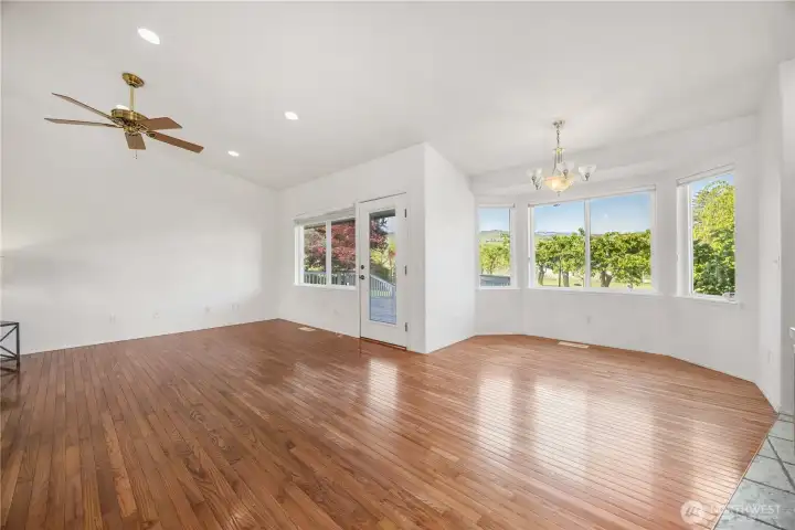 Dining Nook off Living Area