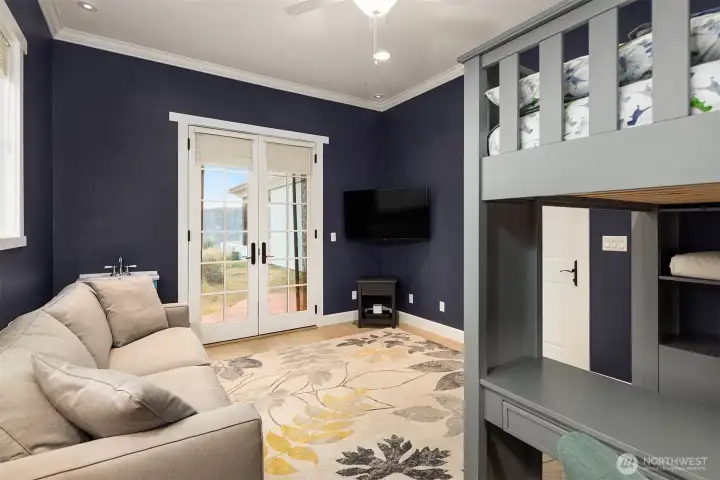 Bonus Room was built as art studio
