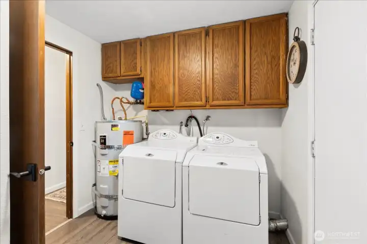 Washer and Dryer to stay with home.
