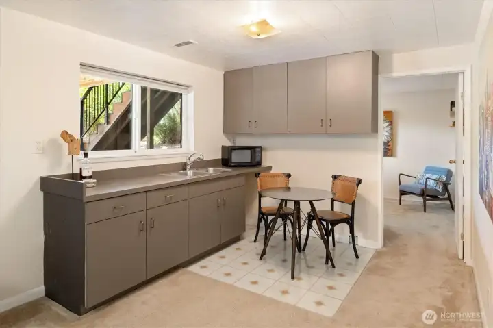 The lower level presents an opportunity for a second kitchen, which in turn opens up the possibility of a rental, multigenerational living or an amazing guest space. The lower level presents an opportunity for a second kitchen, which in turn opens up the possibility of a rental, multigenerational living or an amazing guest space.