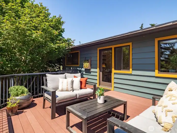 Outdoor entertaining will be a breeze with all of the space allowed on the deck. Outdoor entertaining will be a breeze with all of the space allowed on the deck.