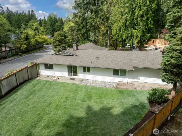 Enjoy sunny afternoons or quiet evenings in the backyard—perfect for entertaining or relaxing.