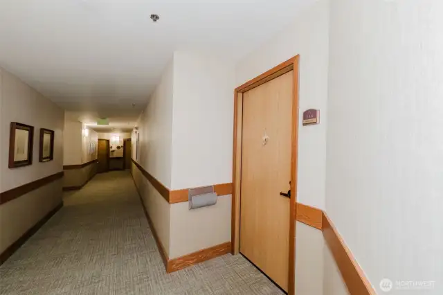 Unit entry door