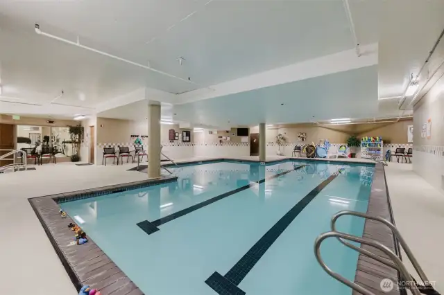 Free swim as well as exercise classes