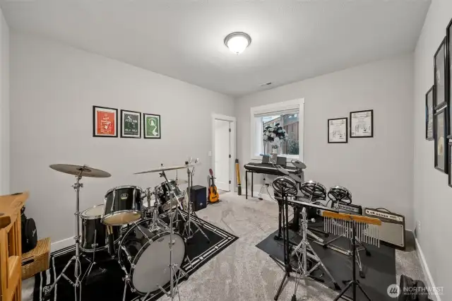 Basement bedroom