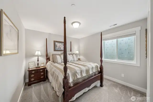Bedroom 2 w/walk in closets