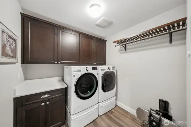 Upstairs laundry