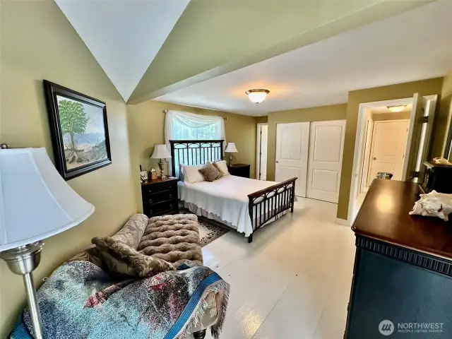 Extra Large Primary Room with access to large deck