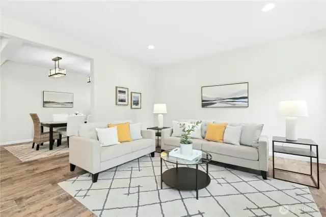 Relax and watch Netflix or entertain in spacious comfort.