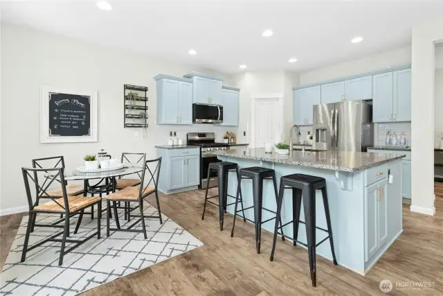 Huge open spaces for entertaining.