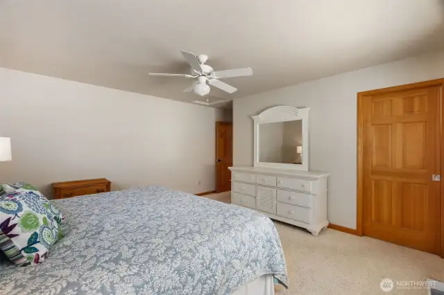 You will notice quality fit and finish throughout. Solid wood doors and trim