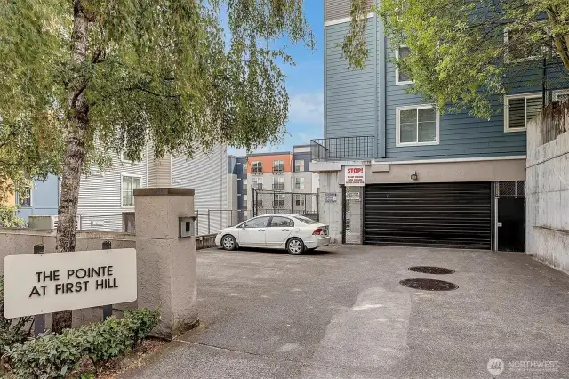 Garage entrance...(Terrace St.)
