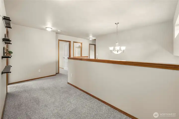 Loft area/ landing at the top of the stairs