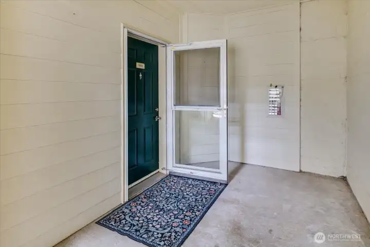 front door