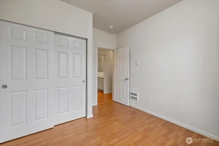 second bedroom down hallway