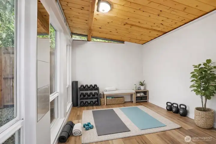 Back Studio Virtually Staged