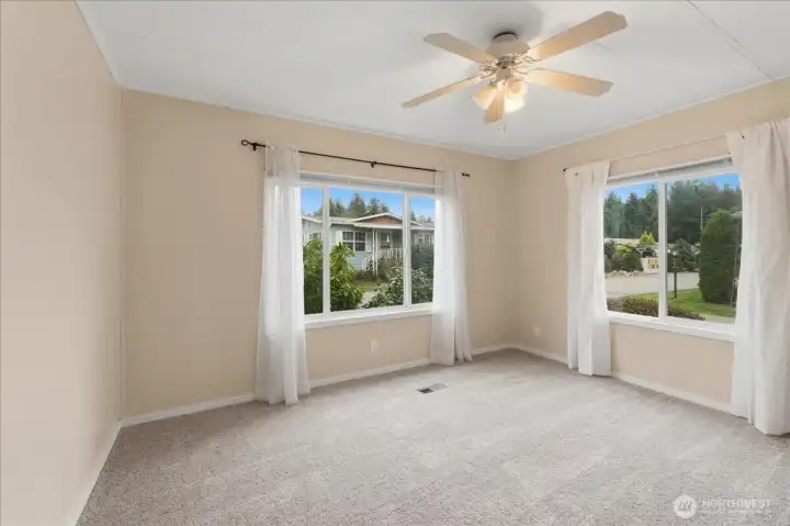 2nd bedroom with natural light
