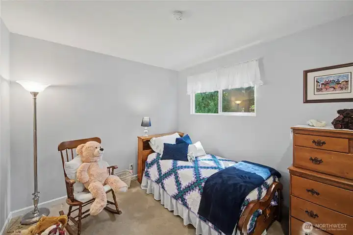 4th bedroom downstairs.