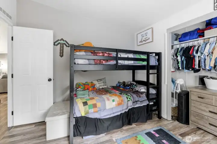 2nd of 3 bedrooms