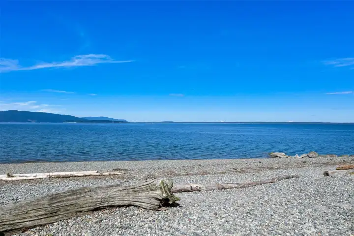 Walk to the beach at Marine Park