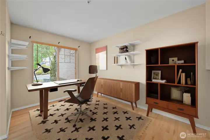 main floor flex space virtually staged main floor flex space virtually staged