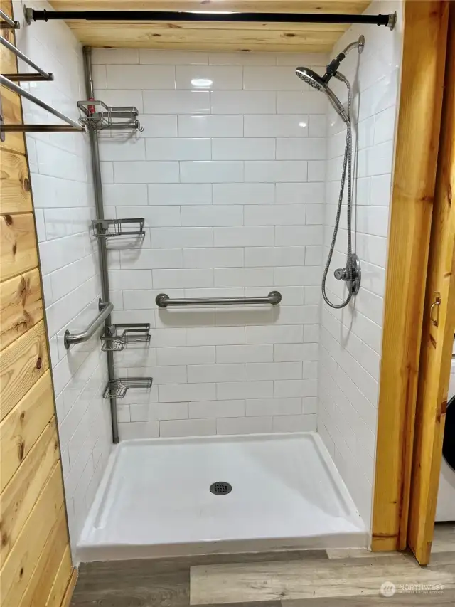 Large shower