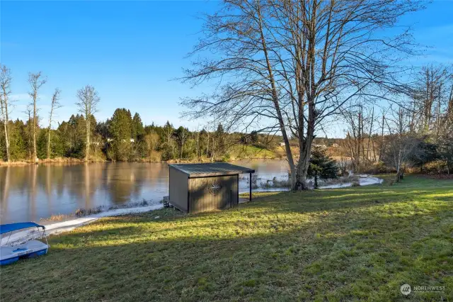 Pump House & Lake