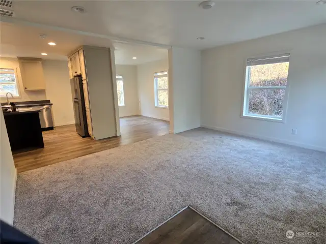 Light and bright living room.