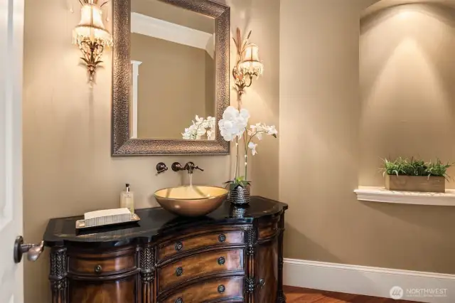 Elegant Guest Power Room