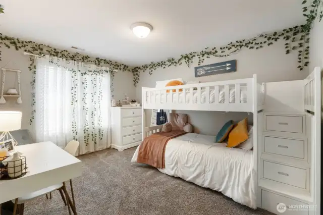 Two of 4 guest bedrooms