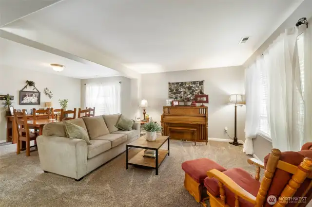 Natural light fills these spaces making it a great place to relax and decompress at the end of the day.