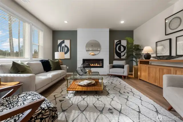lPhotos are of a similar built floor plan by Rush. They demonstrate the quality of construction that Rus builds to and may show an upgrade that may not be available.