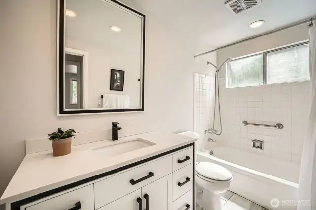 Upstairs bathroom