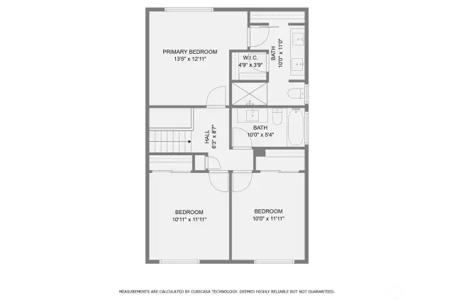 Upstairs Floorplan