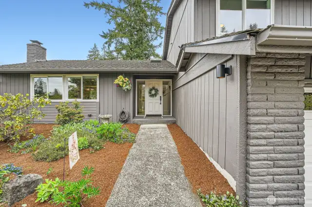 Front door walkway