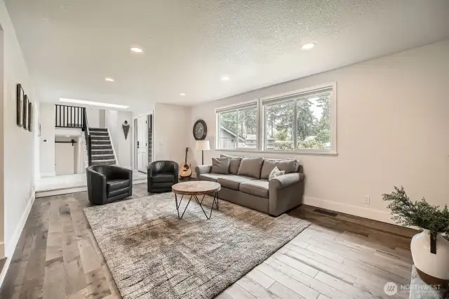 Bright light main floor living room