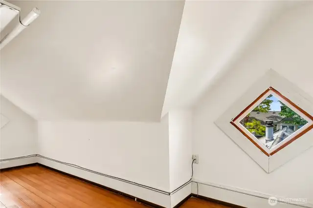One of the generous bedroom closets.