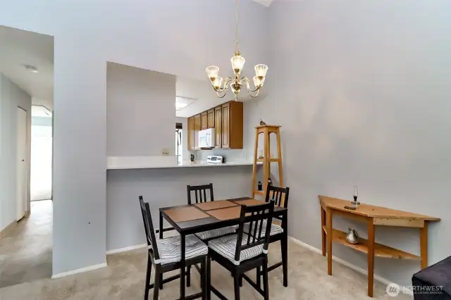 Bar stools would work here as well, if desired.