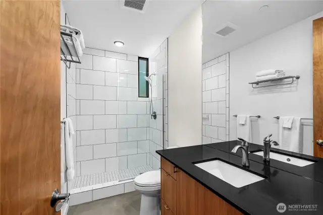 Custom Bathroom, Granite Countertops