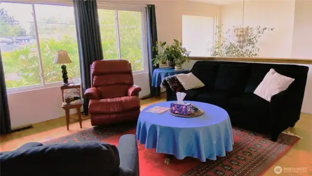 Natural light fills this welcoming space.