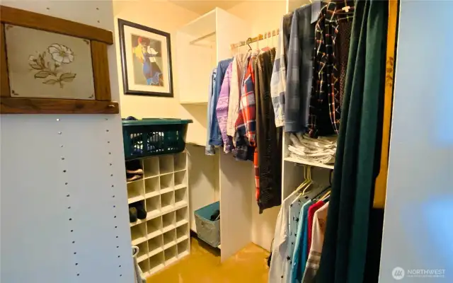 Generous storage right off the primary bedroom.