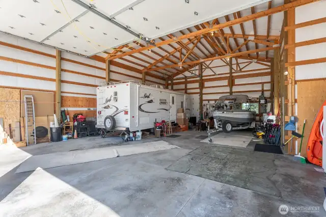 Tons of room for parking and storage!